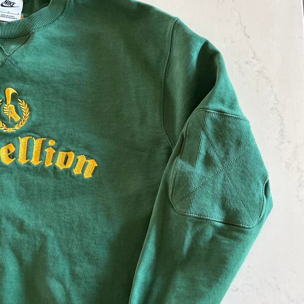 Nike Men's Green Sweatshirt - Picture 5 of 8